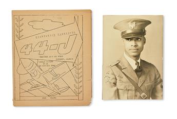 (MILITARY--WORLD WAR TWO.) TUSKEGEE AIRMEN. An extraordinarily rich archive of three Tuskegee Airmen: First Lieutenant Eugene W. Willia